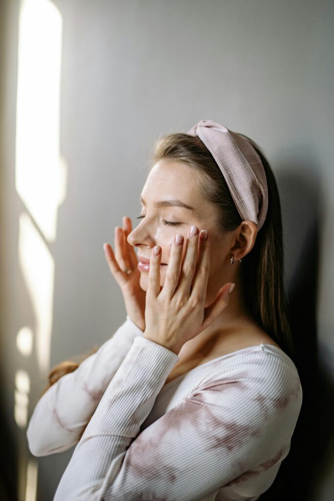 Glow-enhancing skincare by esthetician and makeup artist Rachel Marie Glam near Naperville Illinois