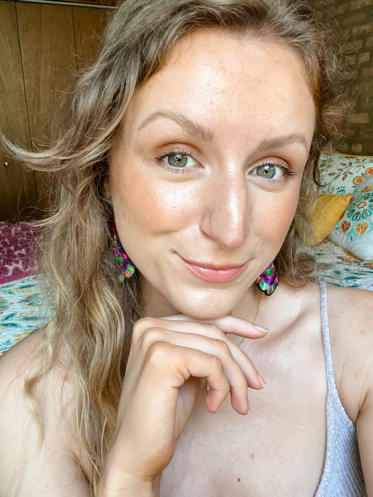 Natural look by makeup artist Rachel Marie Glam in Chicago