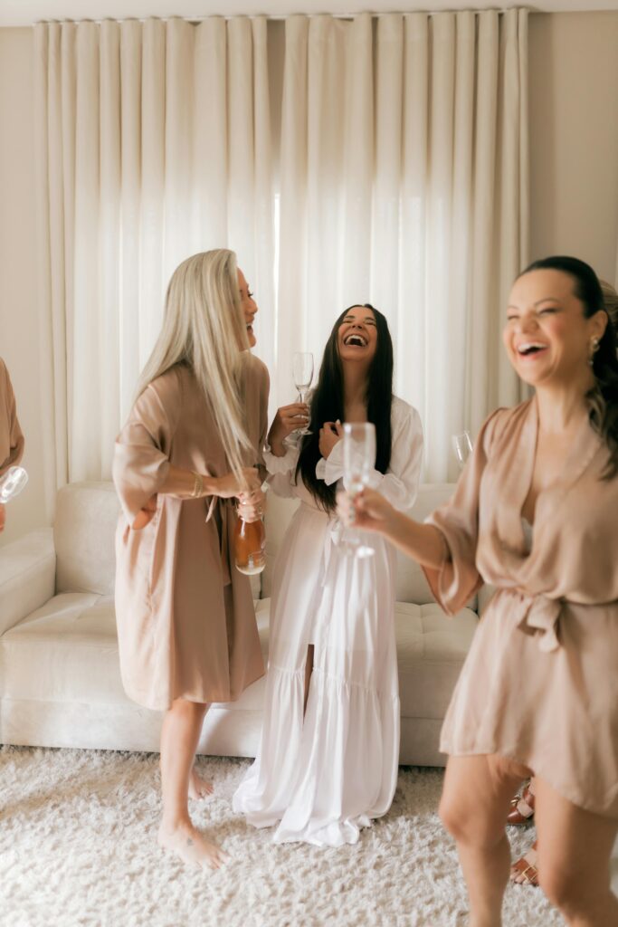 girls' night makeup party by Rachel Marie Glam in Chicago
