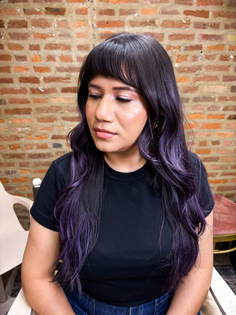 Soft rosy makeup by Rachel Marie Glam in Chicago IL