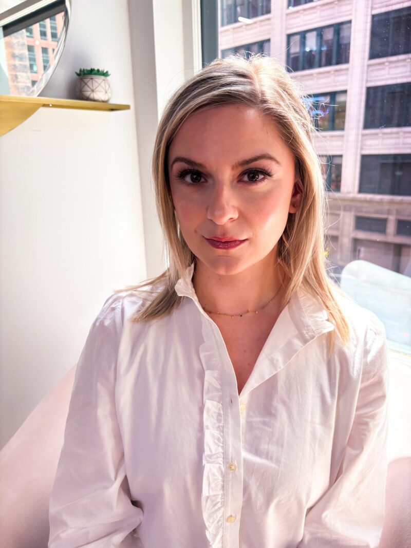Natural glam bridal makeup in Chicago IL by Rachel Marie Glam